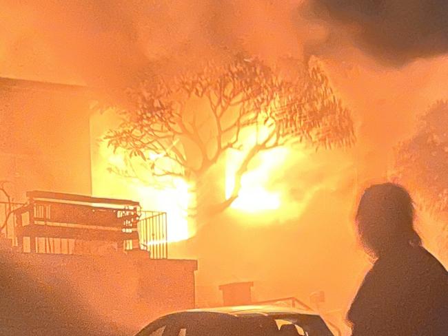 The blaze caused significant damage. Picture: OnScene Bondi