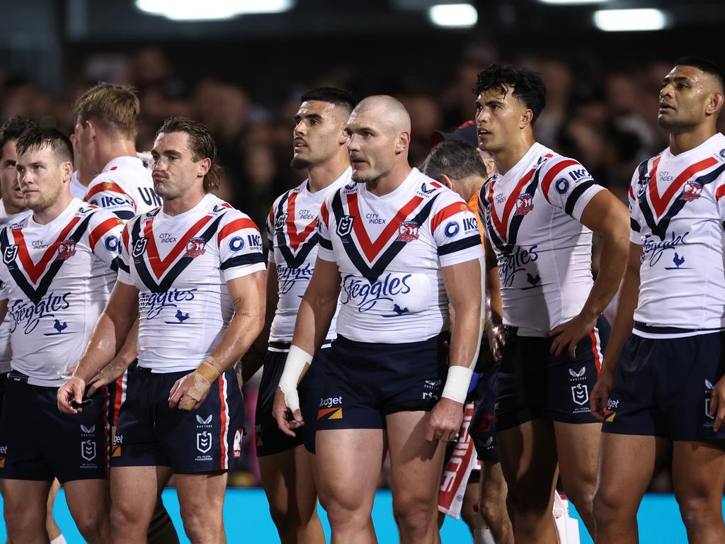 Who is leading the Roosters when the chips are down? Picture: Cameron Spencer/Getty Images