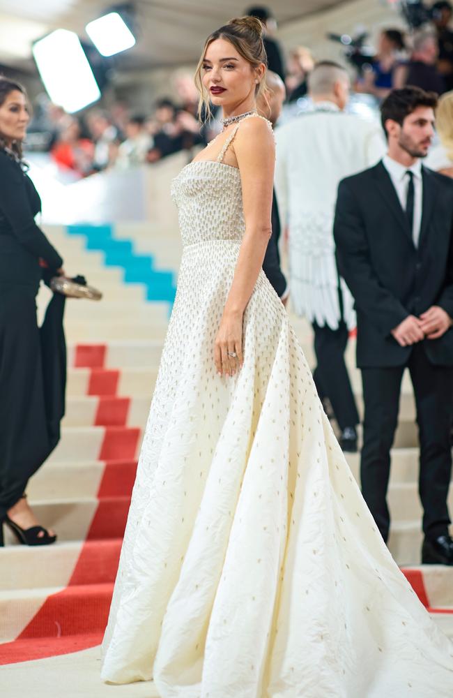 On the vanilla-coloured carpet! Picture: Getty Images