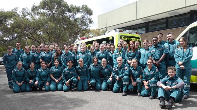 Forty-eight paramedic interns were inducted this week into the SA Ambulance Service.