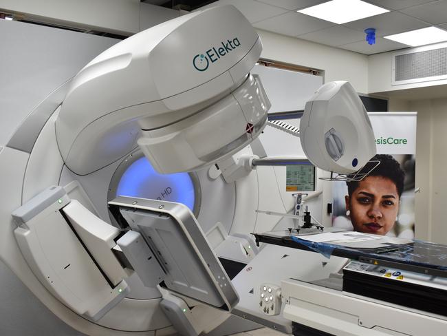 The Elekta Versa HD linear accelerator was recently installed at the hospital to provide cancer patients across the Wide Bay region with more access to local treatments. Picture: Rhylea Millar