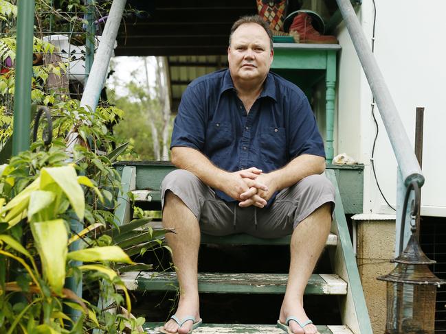 Peter Burns is one of the Army vets involved in a 2020 Federal Court decision that changed the way payments are made to people who are receiving invalidity payments from military super schemes. Picture: Lachie Millard