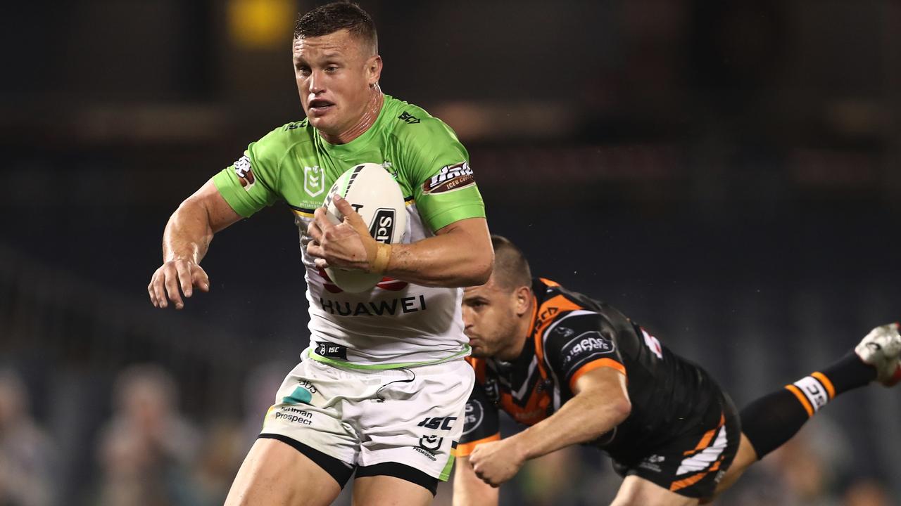 Jack Wighton has evolved in the five-eighth position. (AAP Image/Brendon Thorne)