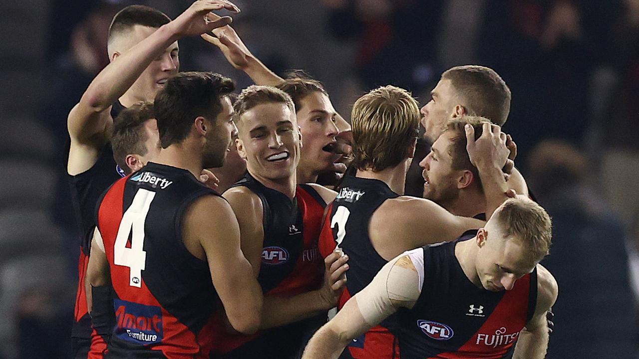 The Bombers enjoyed a resurgence in 2021. Picture: Michael Klein