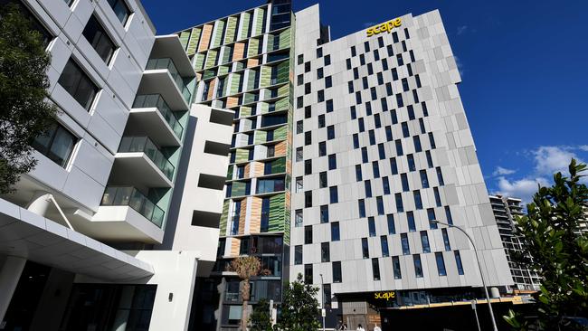 Scape Australia is aiming to expand from student accommodation with plans to assemble a $5bn empire of build-to-rent complexes across the country. Picture: NCA NewsWire/Bianca De Marchi