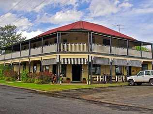 The Brushgrove Hotel, where Andre Richer-Pearce worked as a chef. The 42-year-old's body was found in the Clarence River near the yacht in which he lived. Picture: Contributed