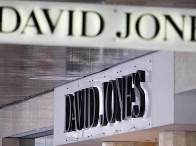 26/07/2012 NEWS: Generic images. David Jones sign. Shop. Store.