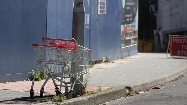 Trolleys are a major issue across the Hornsby CBD with trolleys being disgared and left outside small businesses and on pathways.