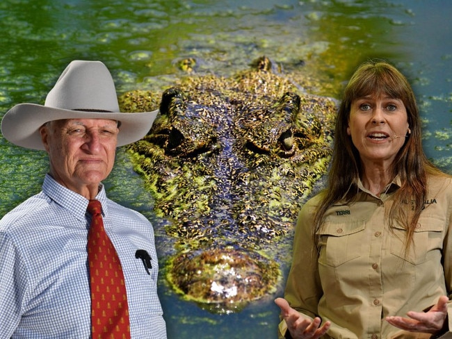 Terri Irwin vs Bob Katter over crocodile management.