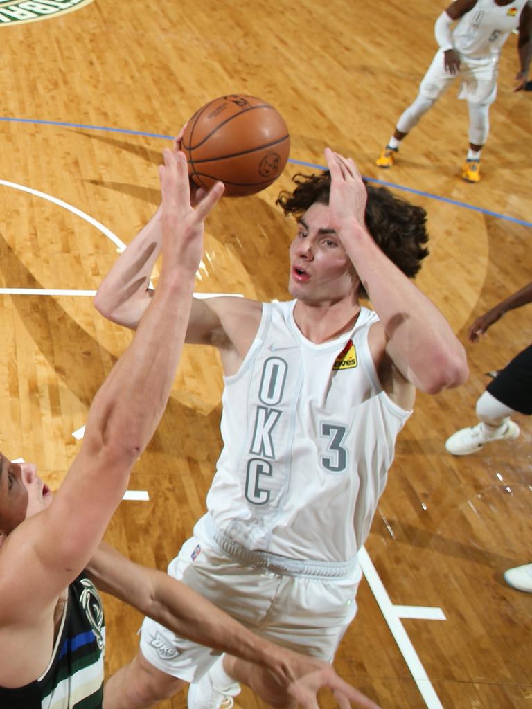 He wasn’t afraid to take a shot himself. (Photo by Gary Dineen/NBAE via Getty Images)