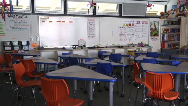 Empty classrooms will be normal in Term 2.