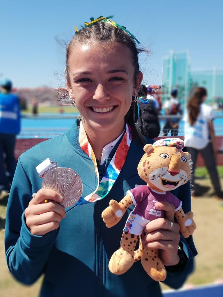 Distance runner Jaylah Hancock-Cameron. Pic: Supplied