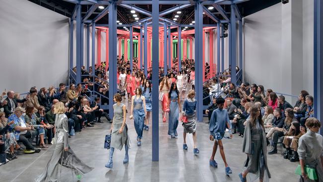 ‘Minimal’ trends by Fendi at Milan Fashion Week.