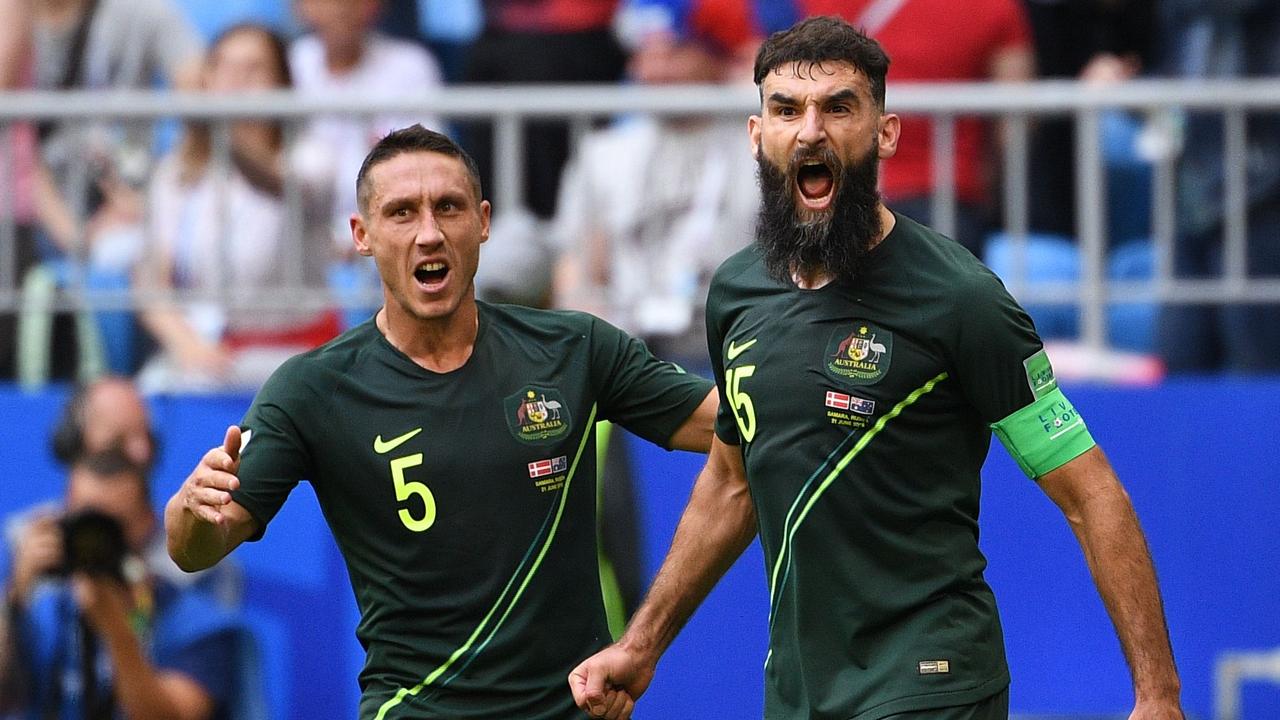 Mile Jedinak and Mark Milligan have both been named.