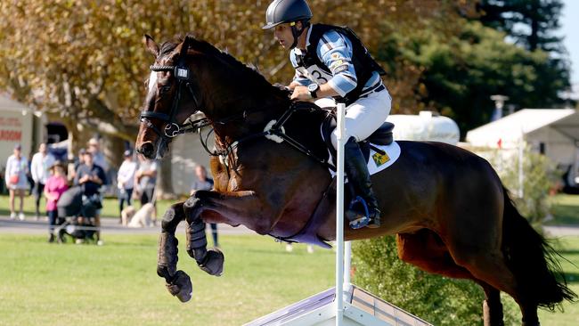 Mr Rose was cleared to compete at the Paris Olympics only weeks ago and had been presenting at a cross country schooling session when he fell. Picture: NCA NewsWire / Kelly Barnes