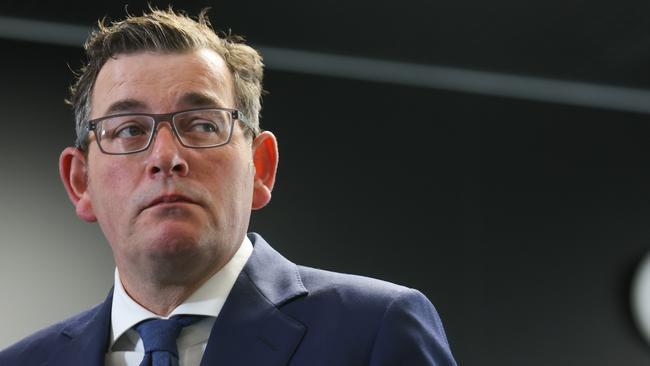 Daniel Andrews is an arch pragmatist. He will be hoping that some of the poison of the lockdowns will be sucked out of voters this month, and by the time November arrives the world will have been normalised. Picture: NCA NewsWire /Brendan Beckett