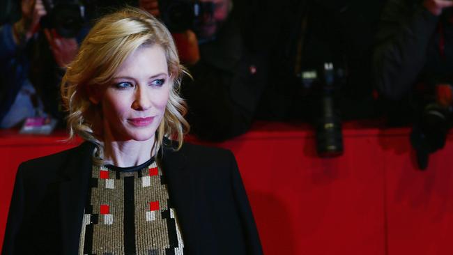 Cate Blanchett on the red carpet in Berlin. Picture: Vittorio Zunino Celotto/Getty Images