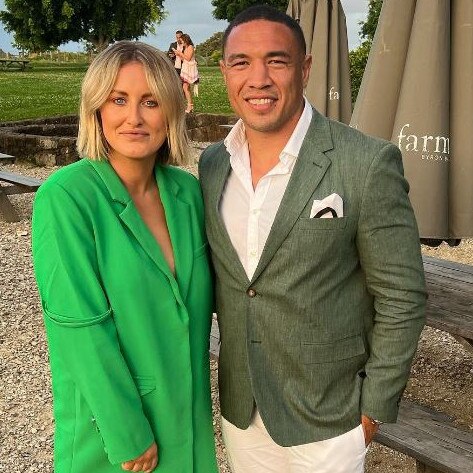 Tyson Frizell and wife Sammy.