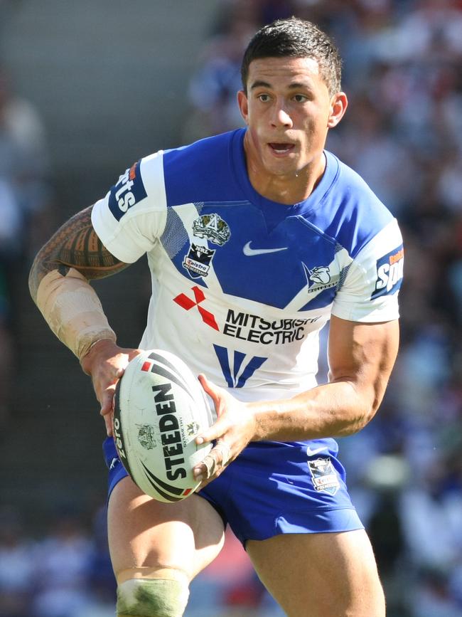 Sonny Bill Williams in his heyday at the Bulldogs.