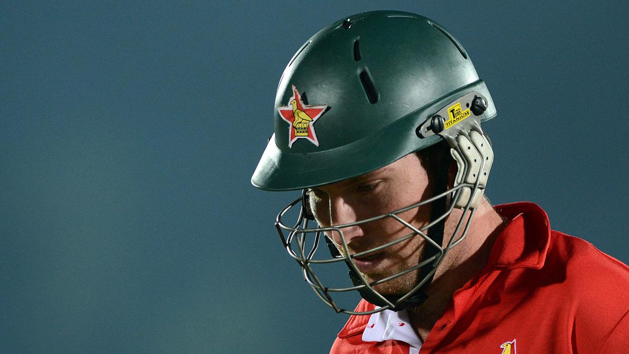 Zimbabwe ex-cricket captain Brendan Taylor revealed Monday in a tweet that he took cocaine and a $15,000 bribe to fix matches and that he faces a multiple year ban from international cricket. Photo: AFP