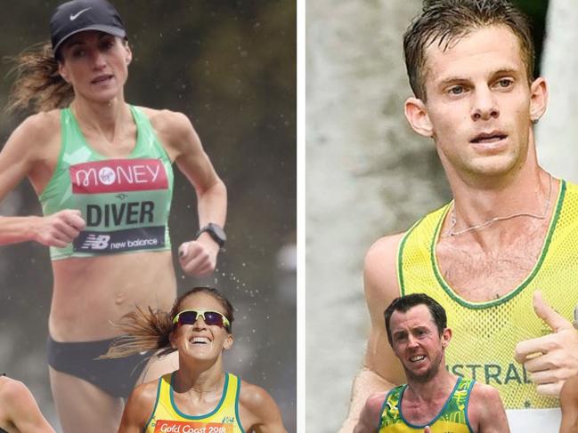 Sinead Diver and Brett Robinson will look to confirm their placings on Australia's current Marathon top 10 ahead of their races in Spain and Japan this sunday