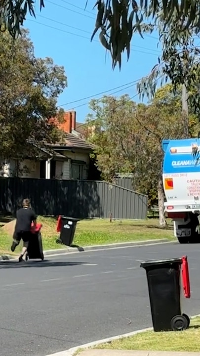 When you refuse to miss bin day