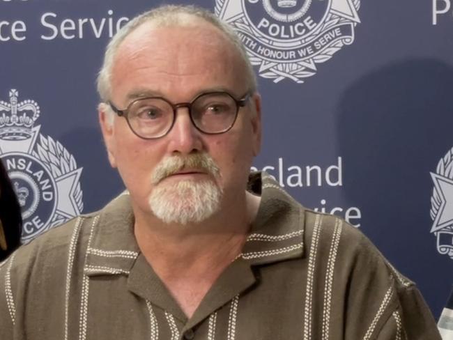 The family of Mackay man John Patrick Hackett, 67,  make an emotional appeal for public help in a murder investigation after he was found in his Gold St unit following a welfare check.