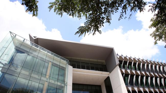 The ABC building at Southbank in Melbourne. Picture: Mark Cranitch.