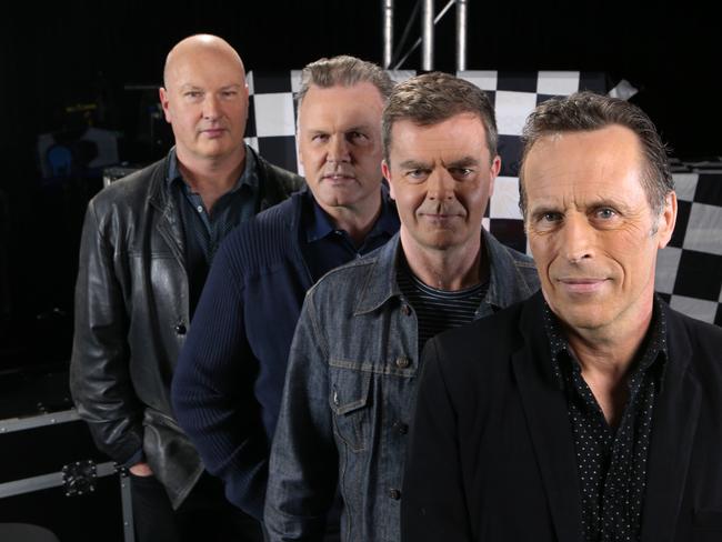 Hunters & Collectors played in 2016. Picture: David Crosling