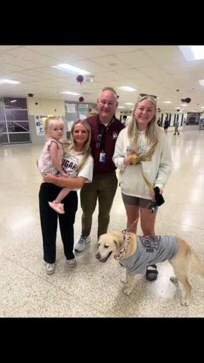 Students Bring Pets and Younger Siblings to High School for Senior Prank