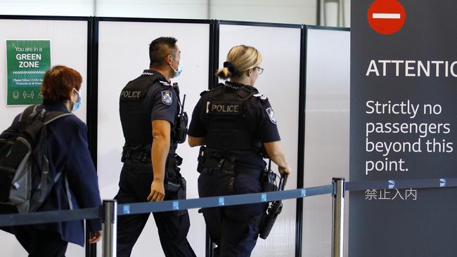 Brisbane Airport confirmed there was ‘human error’ involved in the incident. Picture: NCA NewsWire/Tertius Pickard