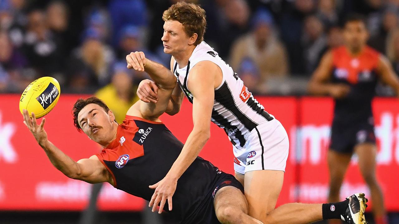 Collingwood’s Will Hoskin-Elliott in action. (Photo by Quinn Rooney/Getty Images)