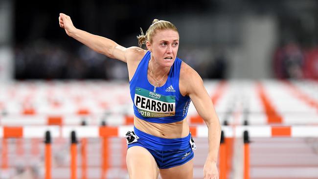 Sally Pearson is once again the Australian 100m hurdles champion.