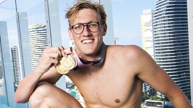 Commonwealth Games - 2018. Mack Horton pictured at The Star Gold Coast.Picture: NIGEL HALLETT