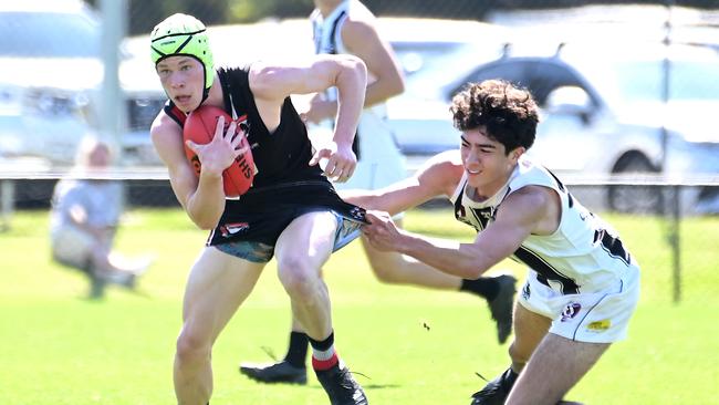 Morningside Vs Sherwood playing in the colts AFL semi final. Saturday September 7, 2024. Picture, John Gass