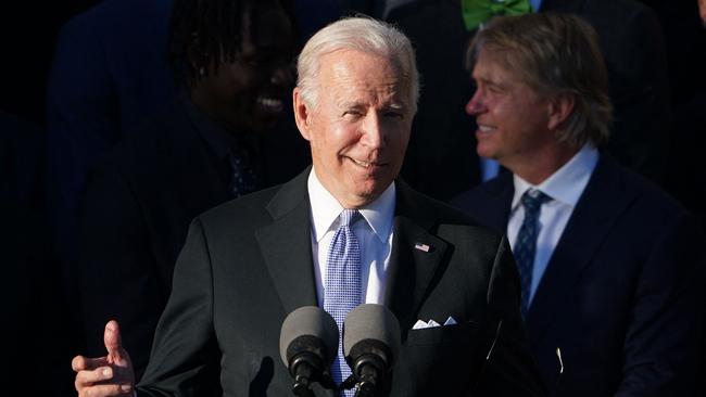 US President Joe Biden. Picture: AFP