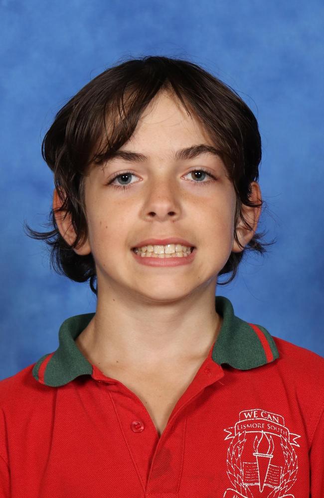 Michael Hammond, year six and house captain at Lismore South Public School.