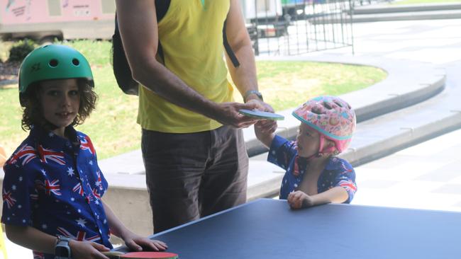 Australia Day celebrations at the Nicholas Precinct, Ipswich. January 26, 2023. Picture: Nicola McNamara