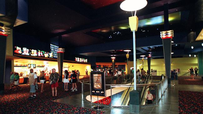 The Pacific Fair cinema on opening day in March 1997.