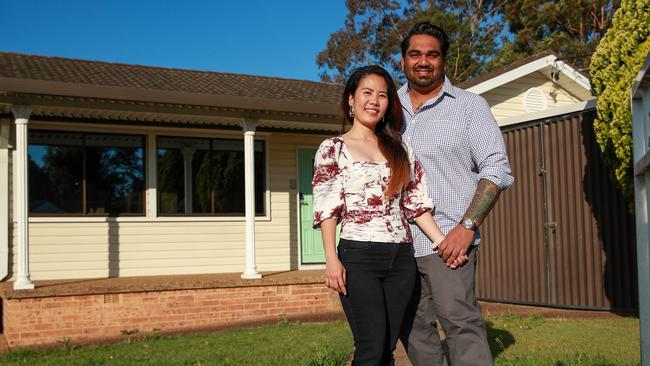 Rishal Chandra said he believed he got a bargain after he bought a home in Tregear this year. Picture: Justin Lloyd.