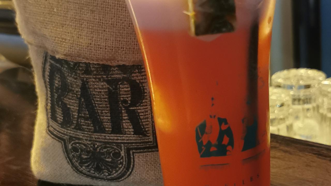 The famous Singapore Sling was invented at Raffles Hotel in 1915. Picture: news.com.au