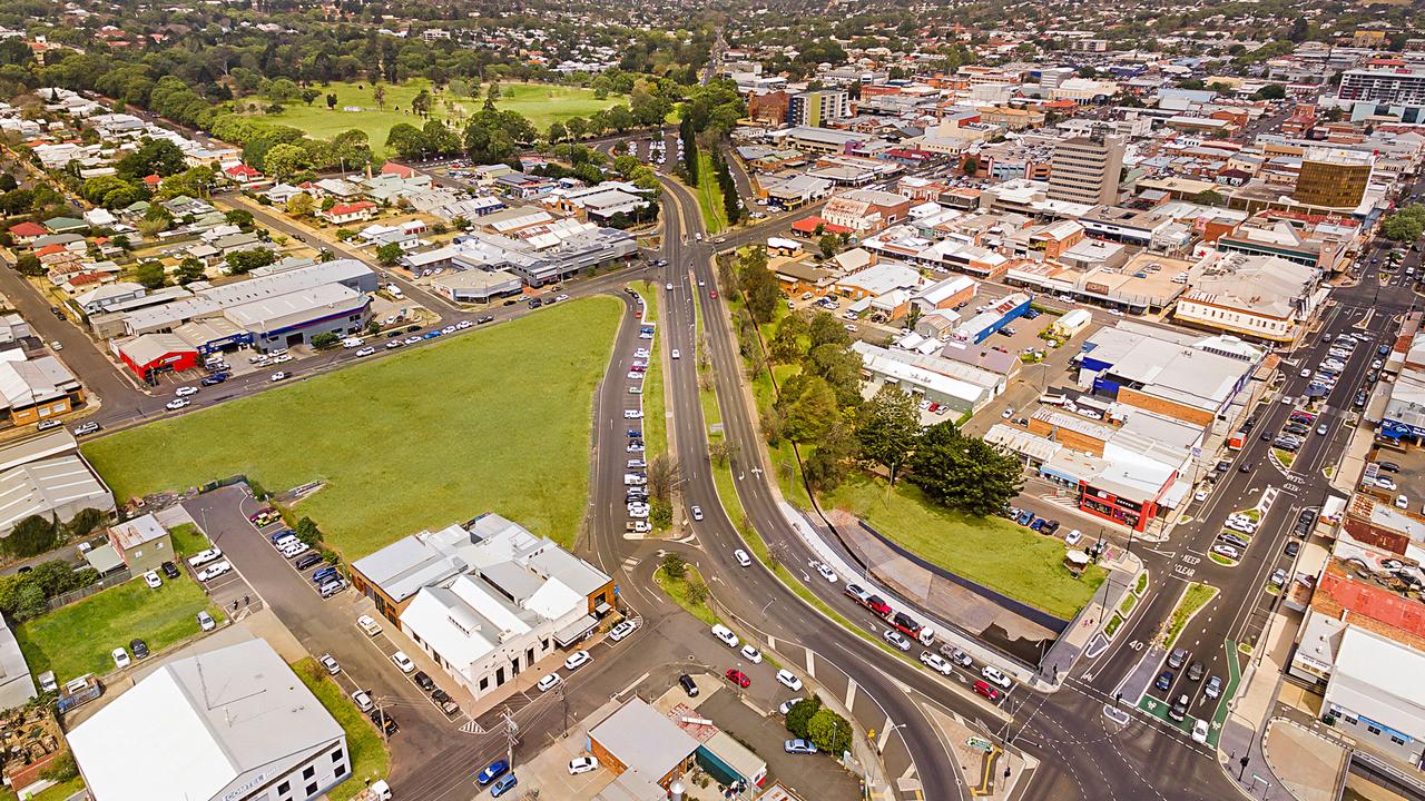 The old gasworks site on Neil St in Toowoomba City is back under contract through Colliers International.