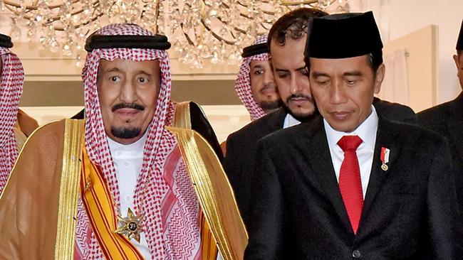 Saudi Arabia’s king lands in Indonesia for historic visit with 1500 ...