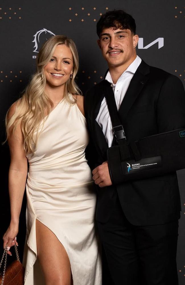 (-R) Brittany Becht and Kotoni Staggs.
