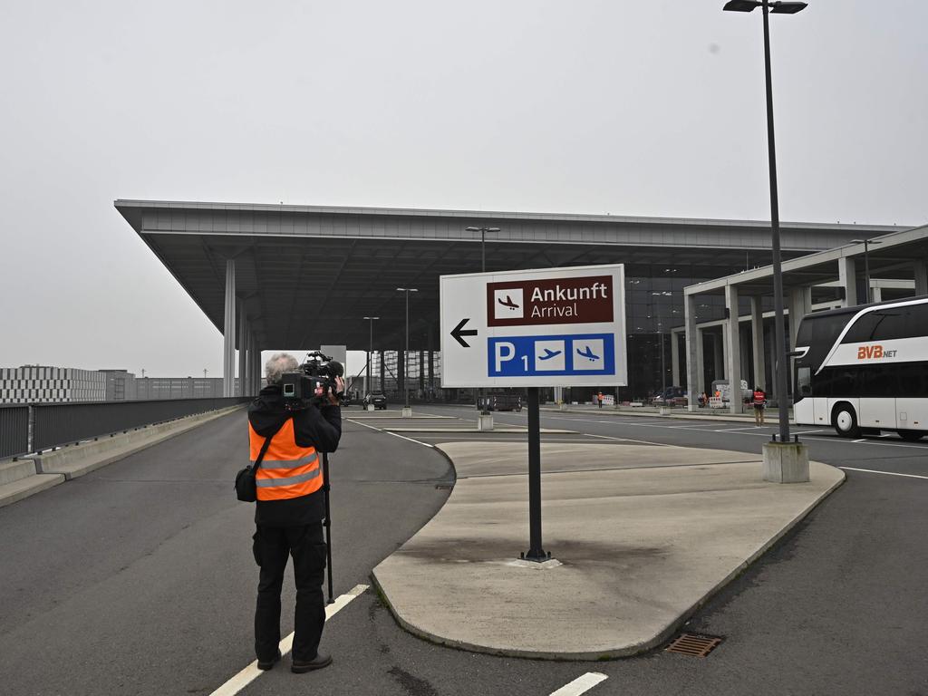 The airport is intended to replace Berlin’s two existing international airports. Picture: Tobias Schwarz/AFP