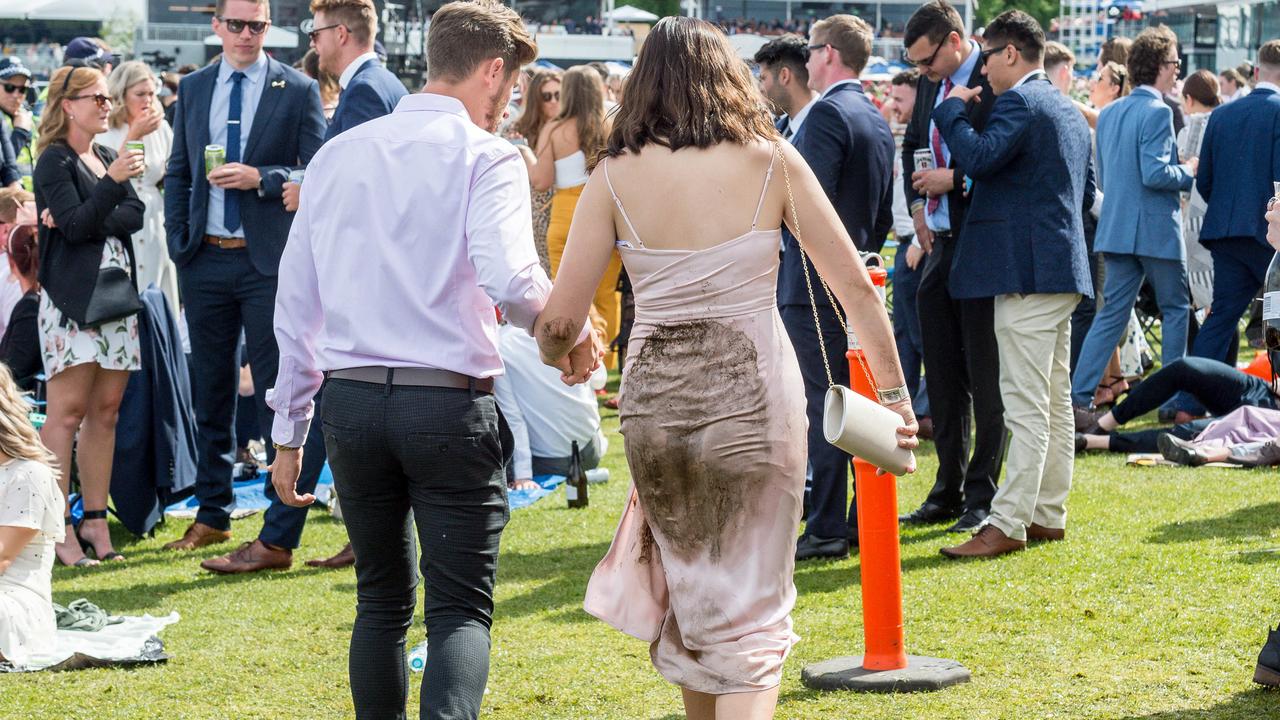 Melbourne Cup 2020 Drunk Photos Were Missing At Flemington 