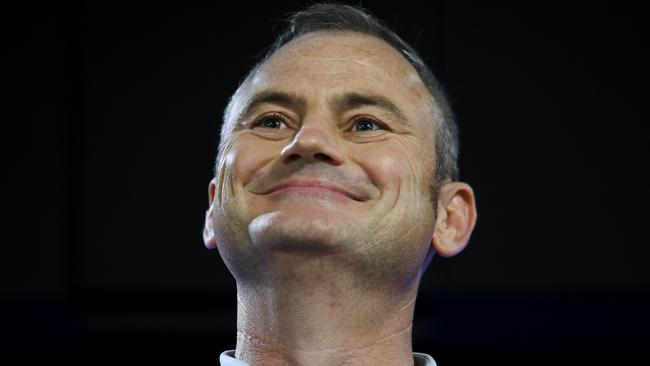 Simon Holmes a Court addresses the National Press Club in Canberra on Wednesday. Picture: AAP Image