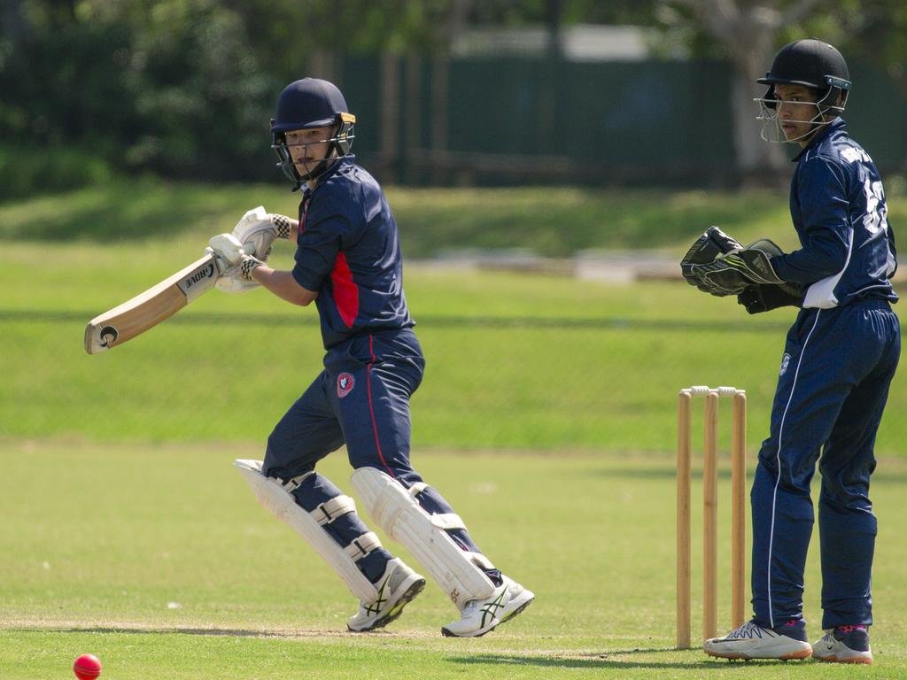 John Slack -Smith , Under-17 Surfers Paradise Div 1 v Broadbeach Robina Open Div 1 . Picture: Glenn Campbell