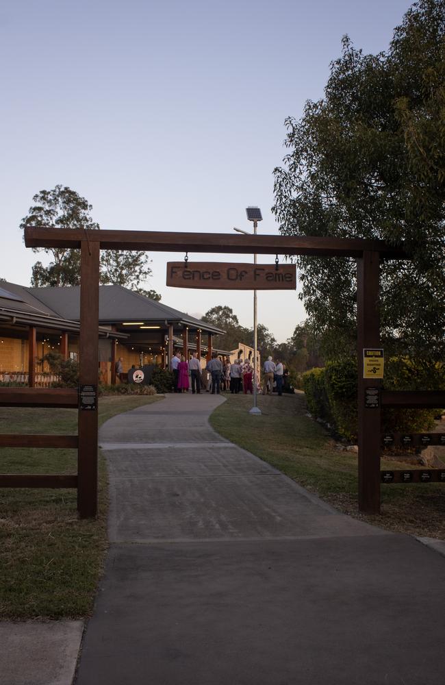 Scenes from the 2024 Dusk Til Dust long table dinner.