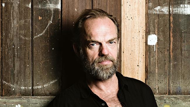 Actors Hugo Weaving is shown at a press conference for the Australian  News Photo - Getty Images